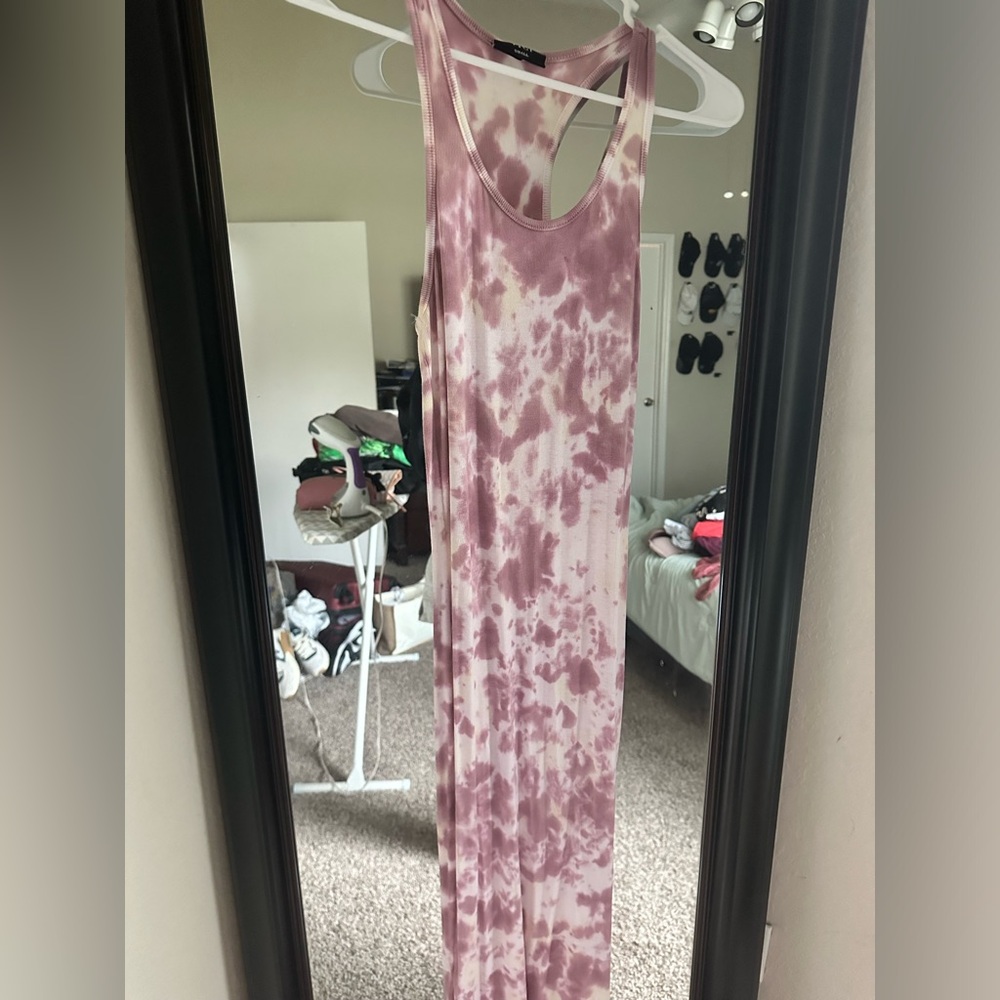 Vici Small Ribbed Midi Dress Tie Dye